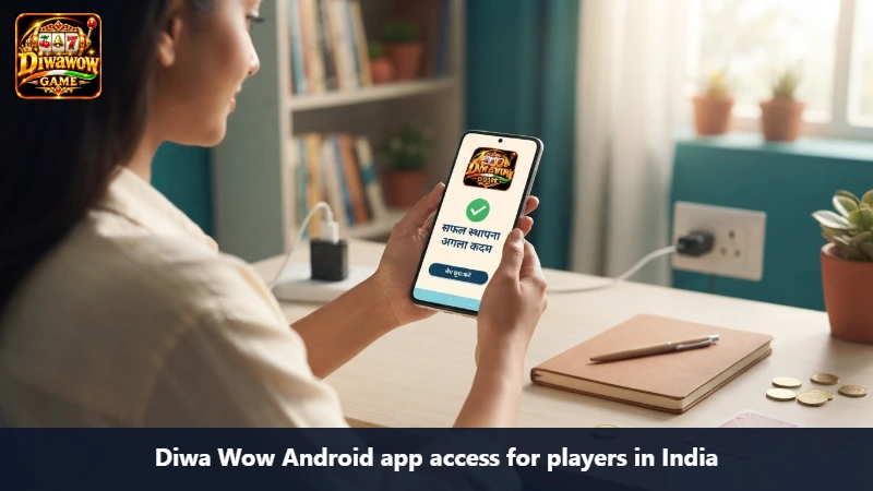 Diwa Wow Android app access for players in India